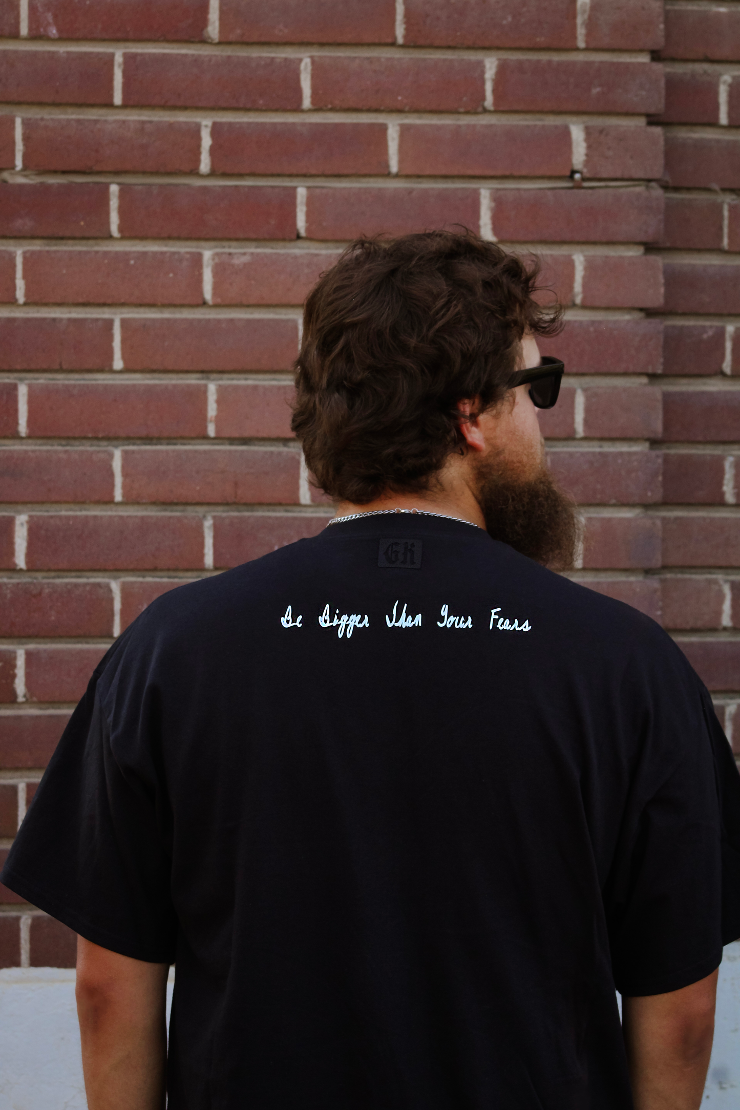 Be Bigger Than Your Fears Tee - Black