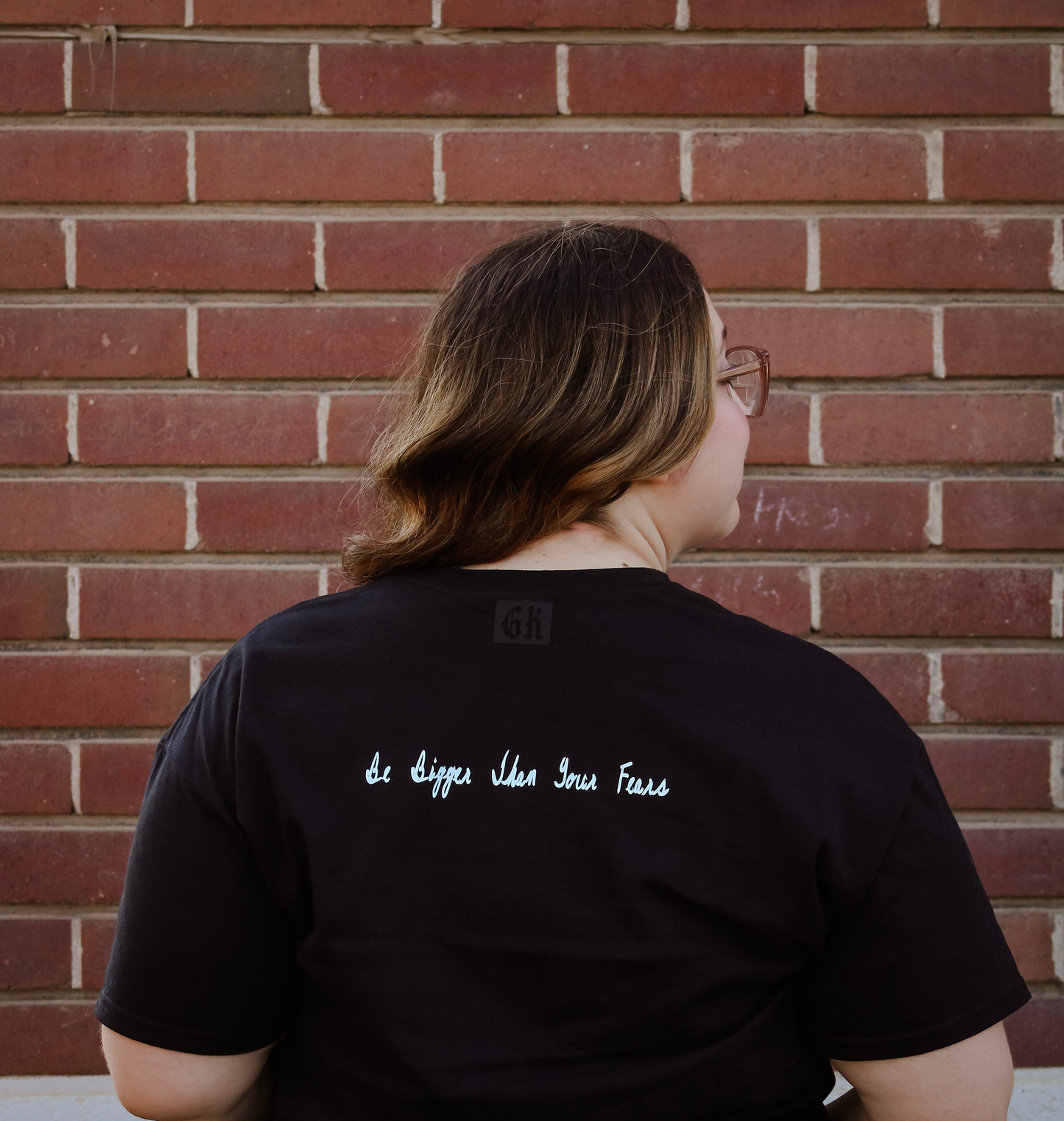 Be Bigger Than Your Fears Tee - Black